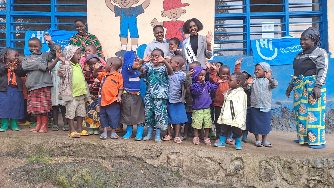 Miss Jeannette s’engage aux côtés de HI au Rwanda