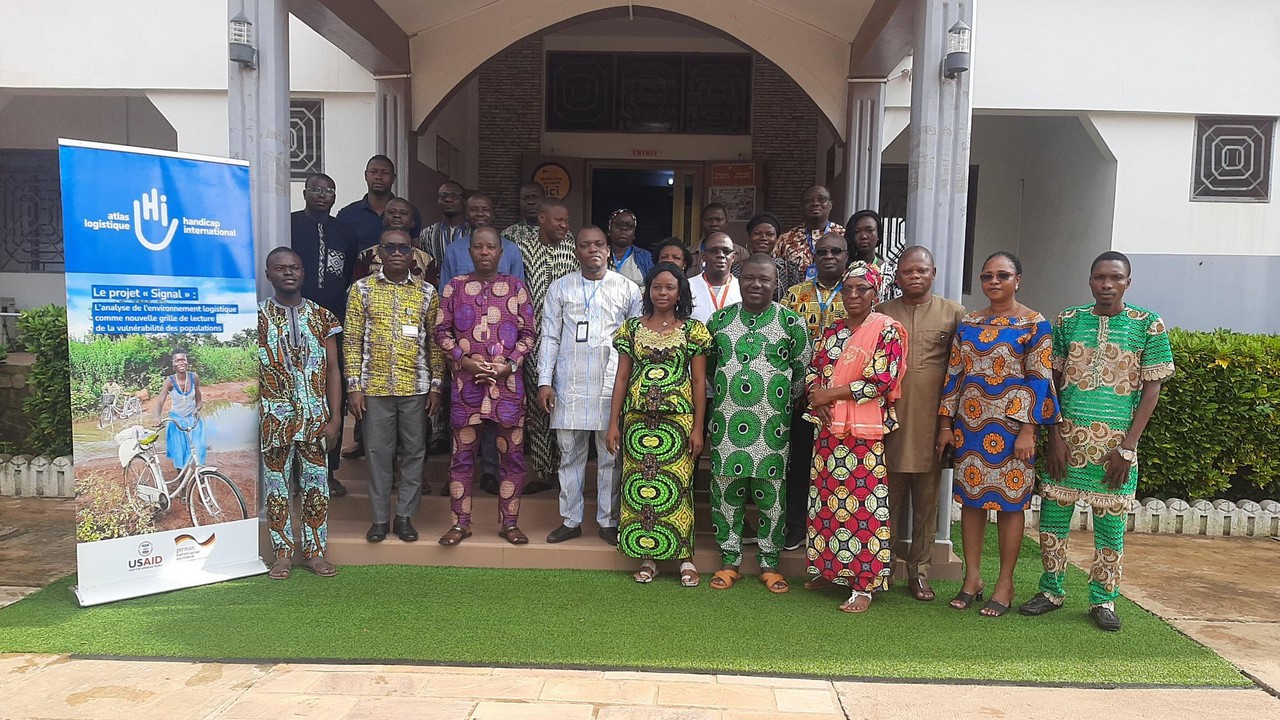 Capacity-building workshop for local players on the use of Signal deliverables (NGOs and state players) in the Atakora and Donga departments in Natitingou, Atakora department, Benin. © HI / Atlas