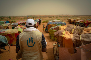 Campement de personnes déplacées dans la région de Gao. © B. Coulibaly / HI